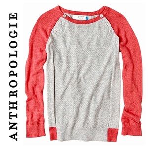 EUC Anthro Sparrow Knit Baseball Sweater